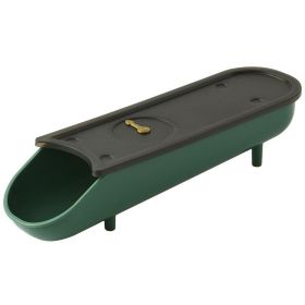 12 Grids Plastic Egg Storage Box; Kitchen Refrigerator Egg Box (Green: 12-compartment Fresh Green Egg Carton)