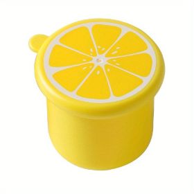 1pc Ice Cube Mold Freeze Ice Tray Silicone Ice Box Food Grade Food Supplement Refrigerator Tool Freezing Household Small Box With Lid (Green: Yellow, Material: Silicone+PE)
