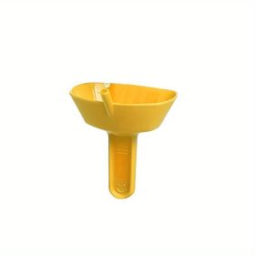 1pc New Drip-Proof Popsicle Rack Drip Free Ice Pop Holder Mess Free Frozen Treats Rack Popsicle Holder With Straw (Green: Yellow)